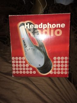 Headphone radio