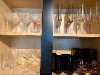 CB2 glasses household collection. All beautiful cups and glasses! Never used!