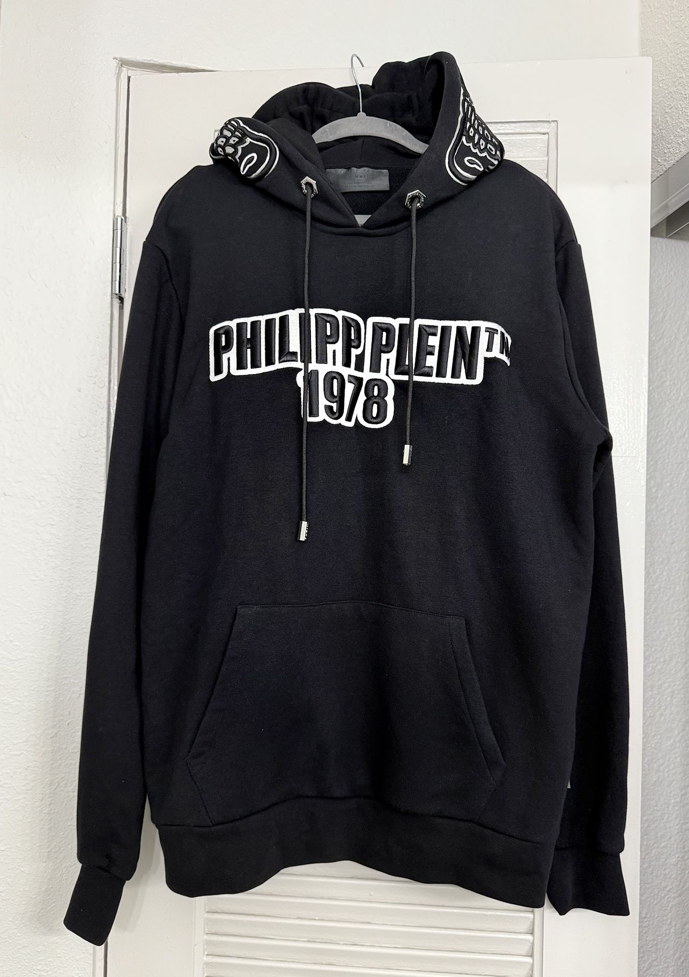 Philipp Plein Homme Hoodie Sweatshirt PP 1978 Brand New