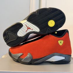 Air Jordan Retro 14 Ferrari 2025 Size 10