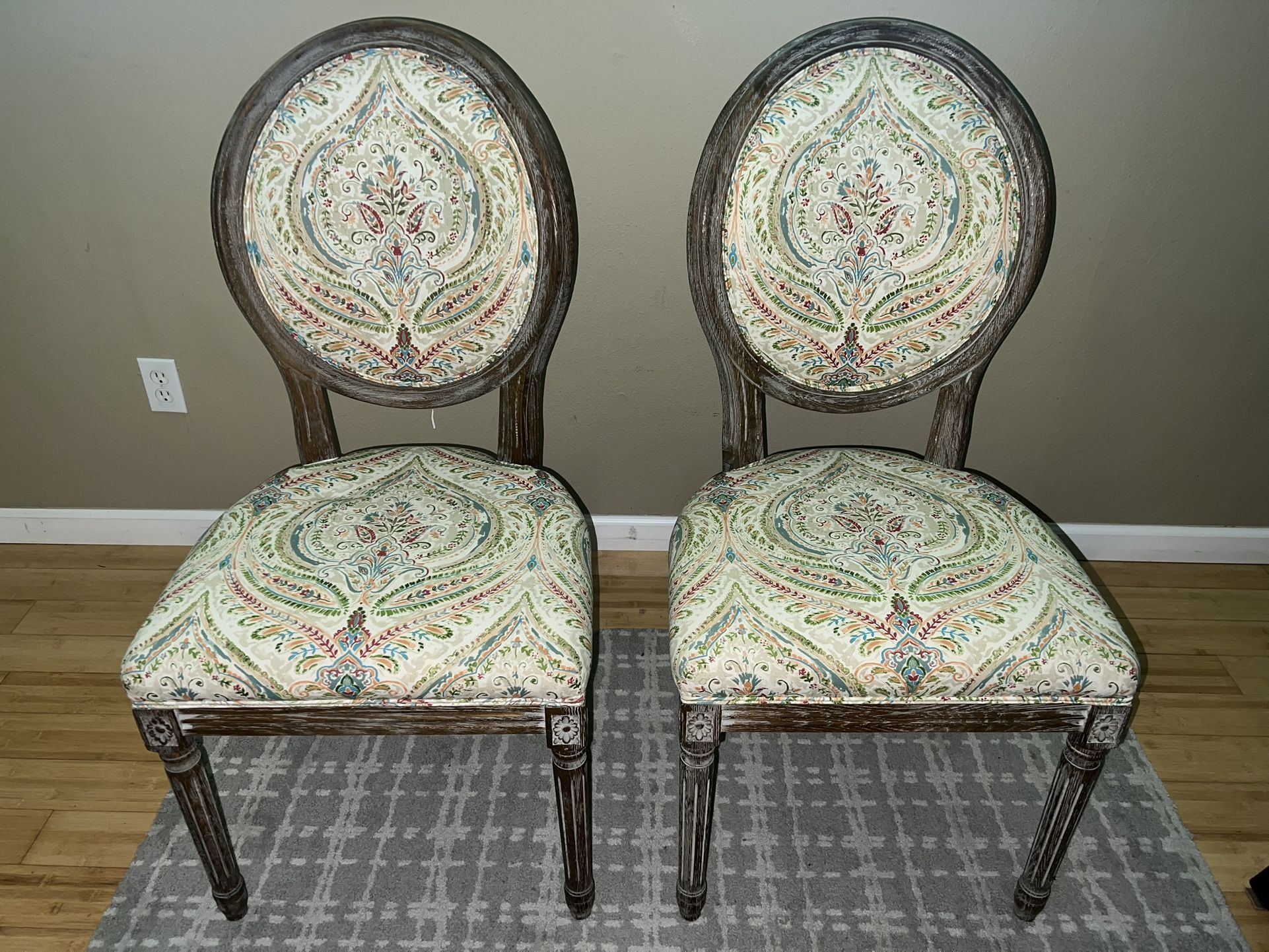 Paige Ogee Floral Dining Chair World Market