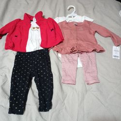 Baby Girls Outfits Size 9 Months
