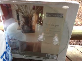 Glass Table Topper
