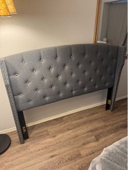 Queen bed headboard