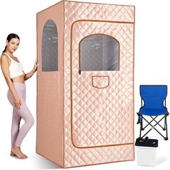 ✨ Full-Size Portable Steam Sauna for Home – Spa-Level Relaxation Anywhere ✨