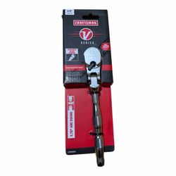 Craftsman V Series 3/8” Drive Flex Head Ratchet NEW CMMT86322V