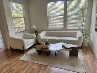 Modern Sofa And Arm Chair *$2000