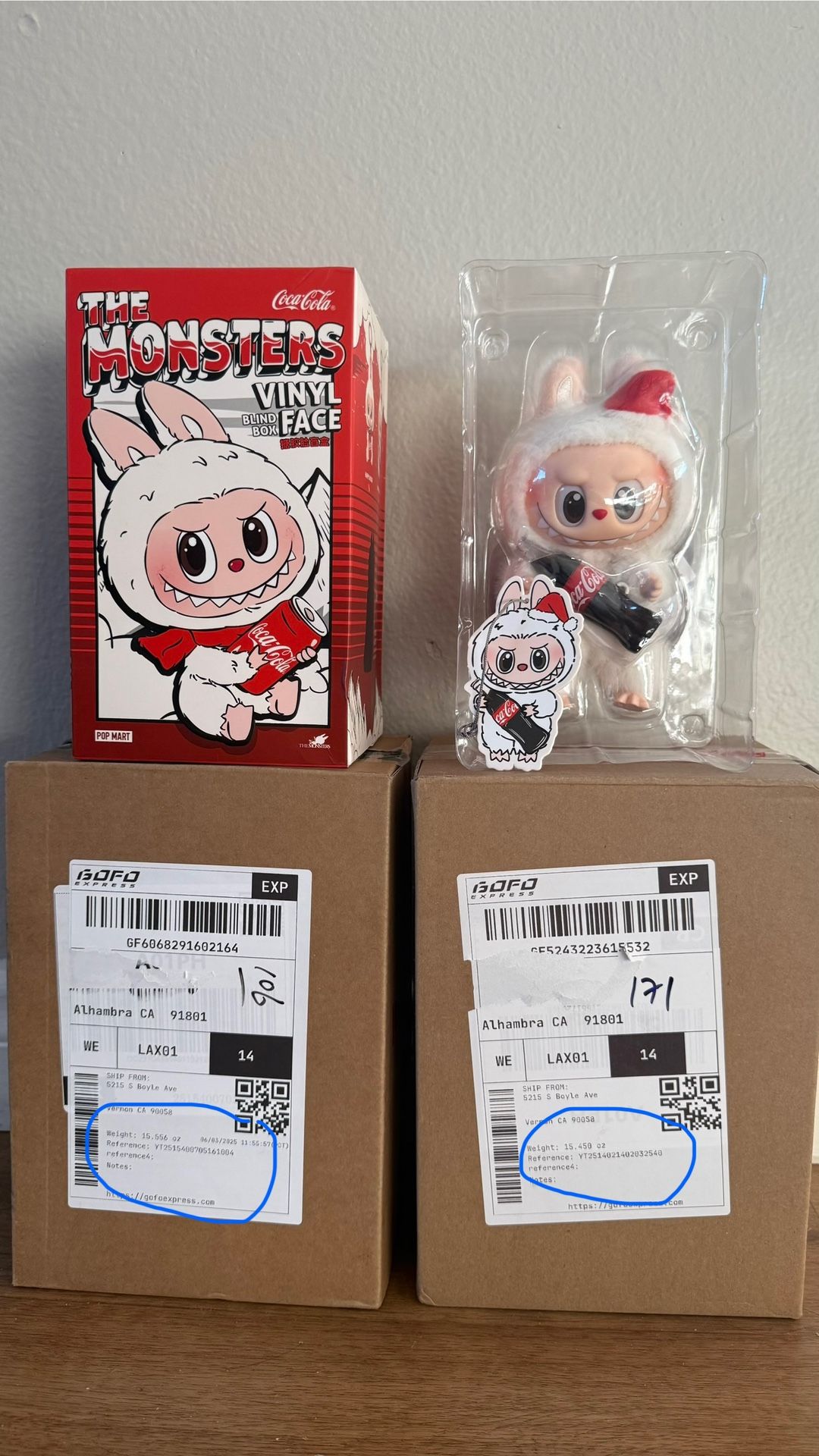 100% Authentic The Monsters Labubu Coca Cola - “Surprise Shake”