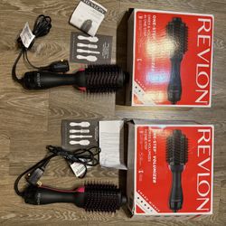Revlon One-Step Volumizer hair dryer and hot air brush