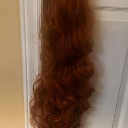 Heat Safe 32” Ginger 13x6 Lace Front Body Wave Wig (new) Read Description Below