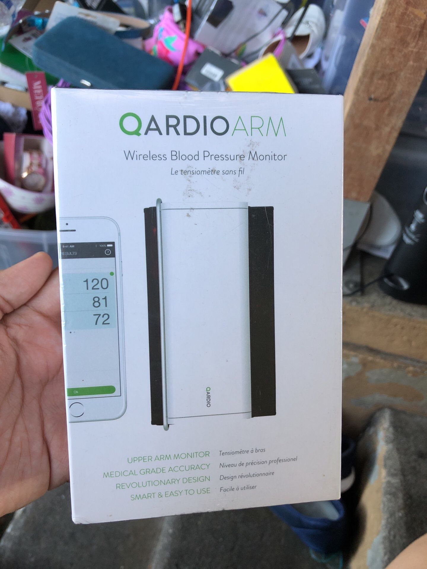 Qardio Arm Blood Pressure Monitor for Sale in Covington, WA - OfferUp