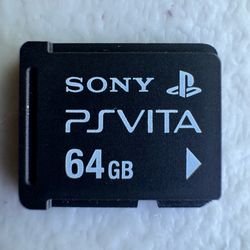 Sony PlayStation Vita 64 GB Memory Card