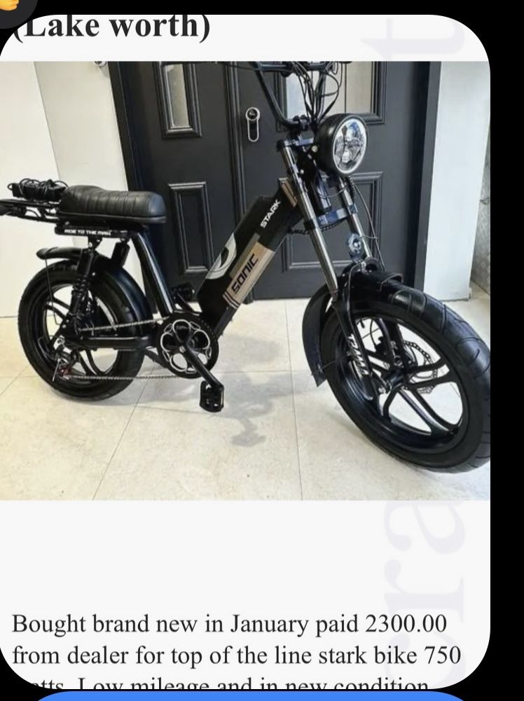 2024 Stark Sonic Electric Bike