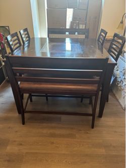 7 Piece Counter Height Dining Table