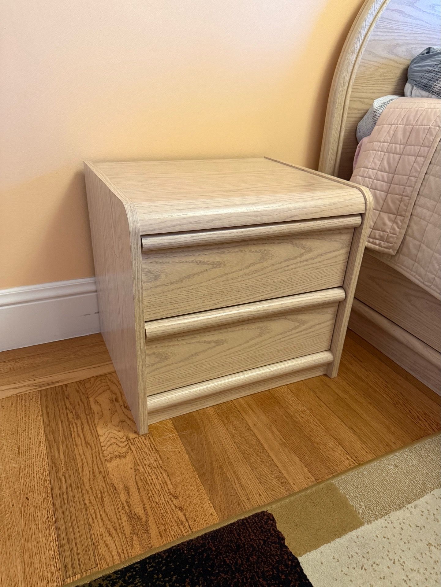 2 drawer nightstand