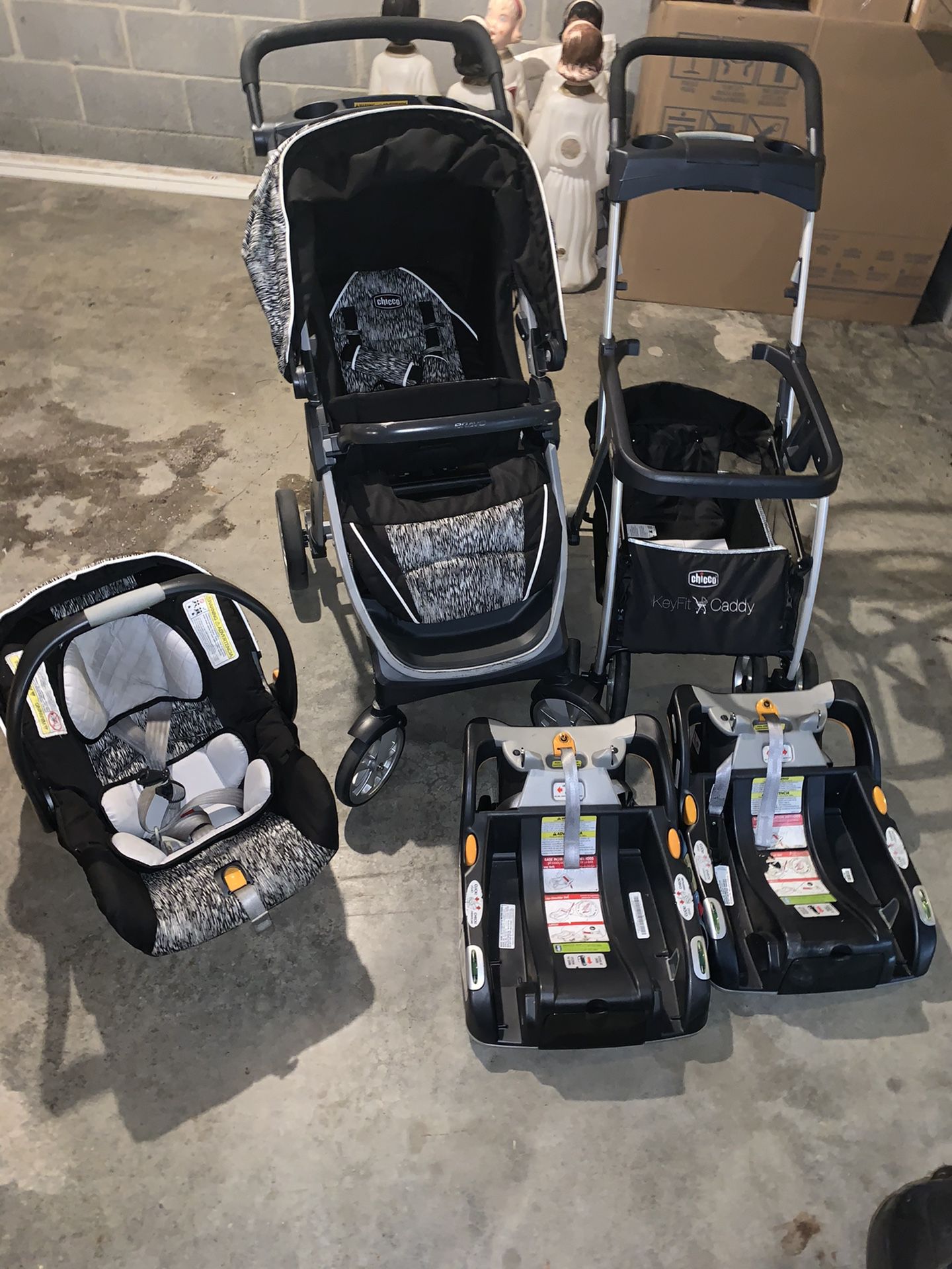 Chicco car seat stroller system