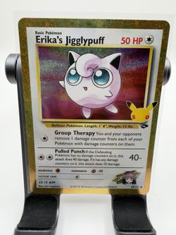 Erika's Jigglypuff 69/132 Me: 30th Celebration EX-01 Booster: Classic Collection