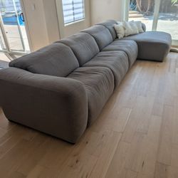 Living Spaces Sectional 