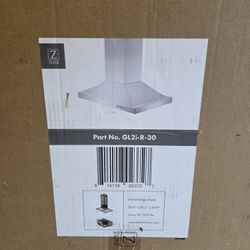Kitchen Hood New In Box. 35.4 Inches Wide