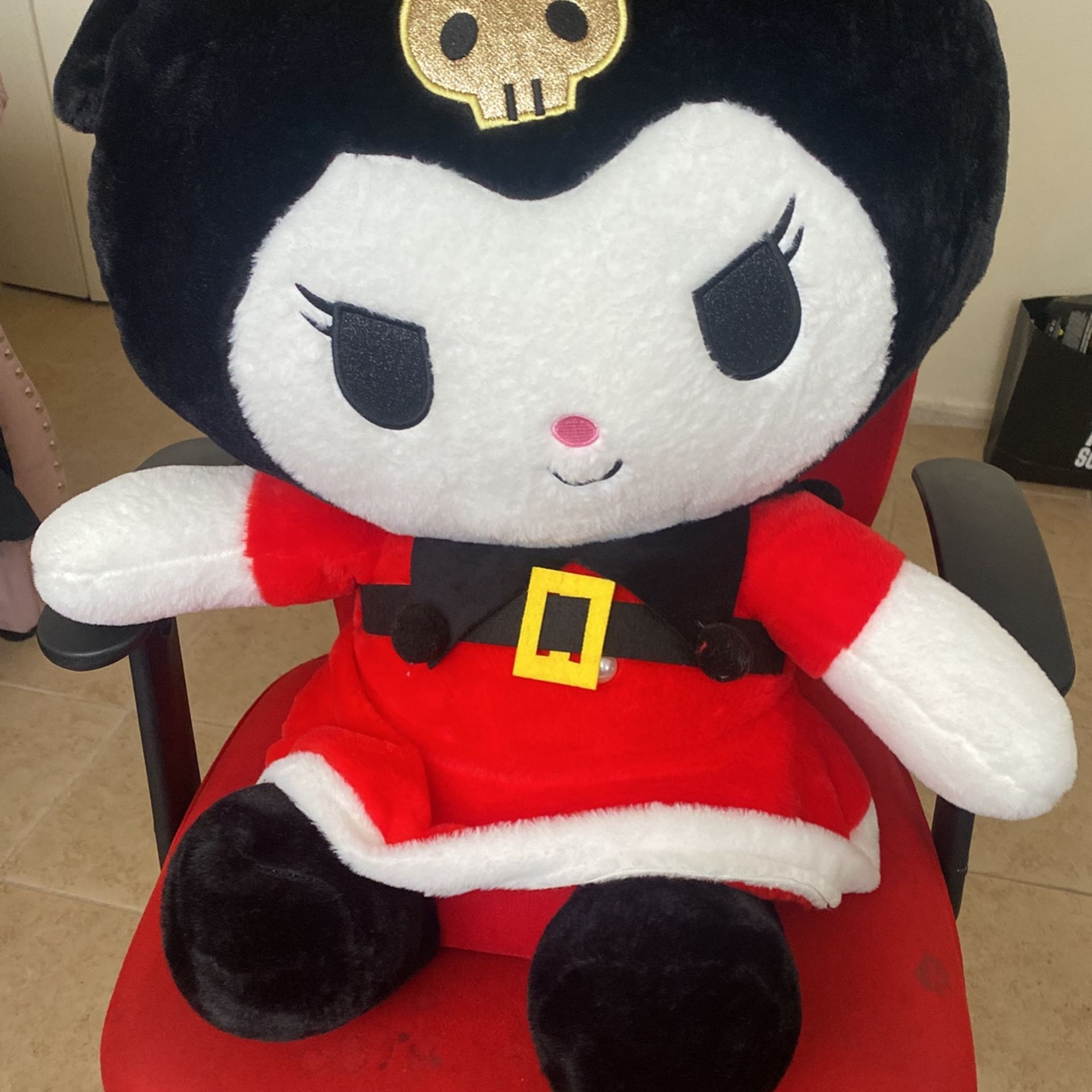 big Kuromi Plushie Christmas 