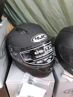 HJC motorcycle full face helmet size medium