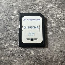 Genesis Map GPS SD Card