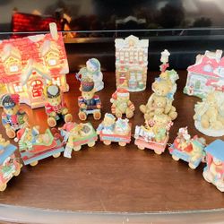 Cherished Teddies Santa Express Train Collection