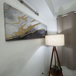 Framed Modern Abstract Art Wall