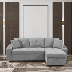 BRAND NEW SECTIONAL SLEEPER COUCH SET IN ORIGINAL BOX