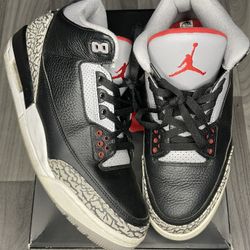 Black Cement Jordan 3s