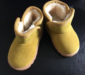Brand new size 5 Kid Toddler Warm Winter Boot For 1.5-2.5 years Old Girl Leather Guinea Pigs