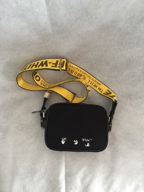 OFF-White 20ss logo crossbody bag