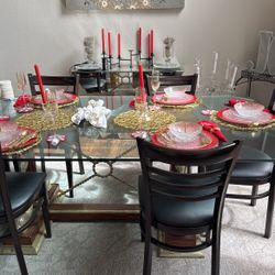 Mesa Elegant  De Vidrio Heavy  Muy Pesado 