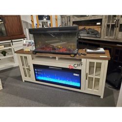 Tv Stand With Fireplace   // Different Models Available 