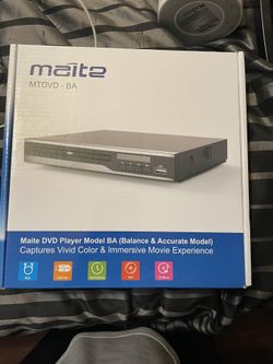 Maite MTDVD-BA DVD Player Model BA 