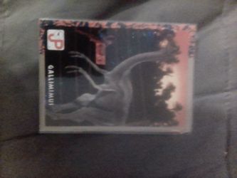 Gallimimus vintage Jurassic Park card