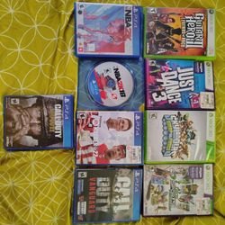 Random Xbox 360 PS4 Games