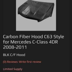 Mercedes c300 hood