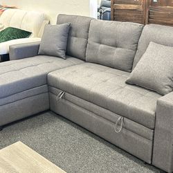 Grey Sleeper Sofa