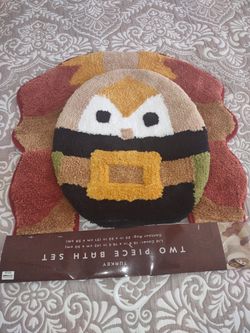 Two Piece Thanksgiving Bath Set