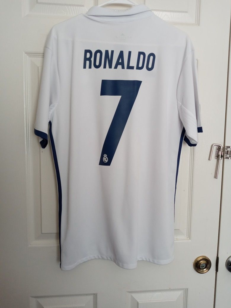 Ronaldo vintage Real Madrid Soccer Jersey MEDIUM