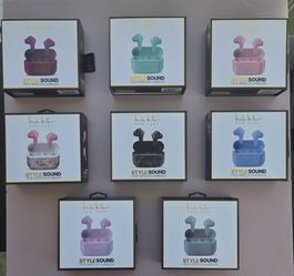 Brand New Nicole Miller New York "Style Sound" Wireless Bluetooth Earbuds – Multiple Colors