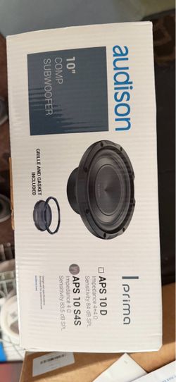 Audison Prima APS 10 S4S 10" Comp Subwoofer