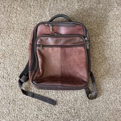 Leather Backpack - Kenneth Cole
