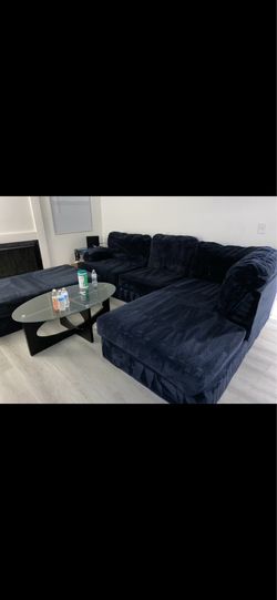 Blue Couch for sale - used good condition