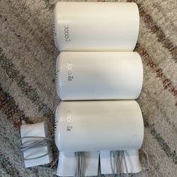 Deco Mesh Routers (qty 3)  Wifi 6E