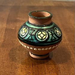 Handmade Ceramic Vase with Beautiful Design