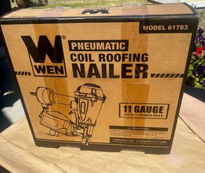 NEW WEN Roofing Nailer Nail Gun – Factory Sealed