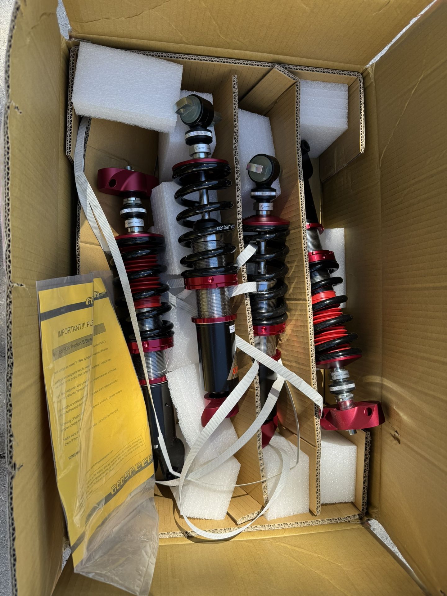 C7 Corvette Adjustable Coilovers