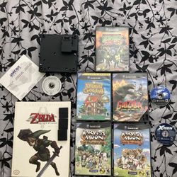 Video Games Gameboy Player For Nintendo GameCube With American Disc and GameCube Games 250$ For Everything 